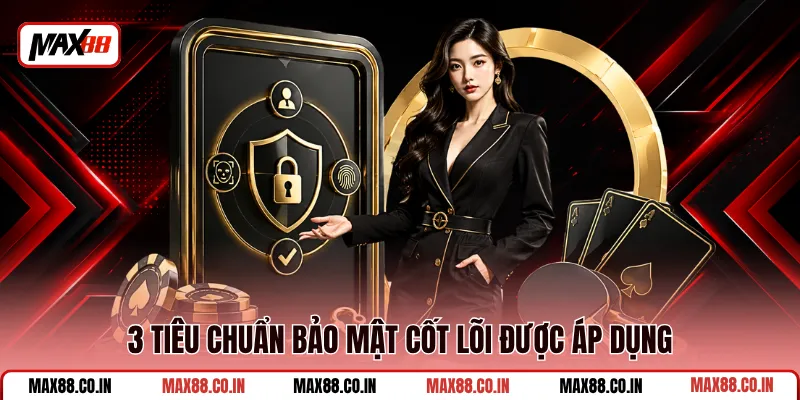 Chính Sách Bảo Mật MAX88 1 3 tiêu chuẩn bảo mật cốt lõi được áp dụng