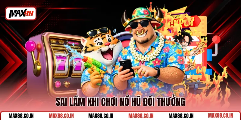 Mẹo Chơi Nổ Hũ - Bí Kíp Tối Ưu Vốn, Săn Jackpot Tại MAX88 3 Sai lầm khi chơi nổ hũ đổi thưởng